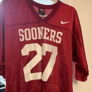 Nike University of Oklahoma (OU) Sooners Medium Jersey, McDonald #27